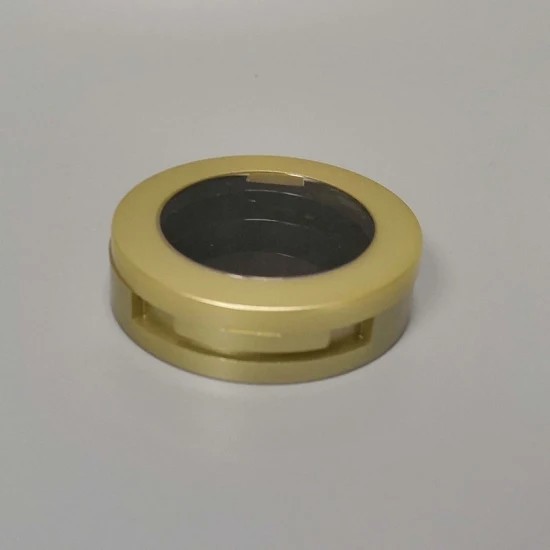JL-EC211 Empty Shadow Makeup Box Plastic Cosmetic Packaging Round For Pressed Powder