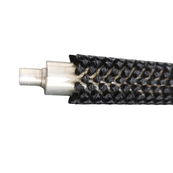 Roloir de pinceau en fil de nylon, rouleau de pinceau de perforation