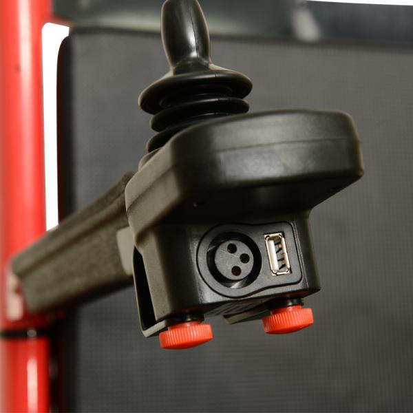 CE Aluminum Alloy Stretcher Electric Stair Climbing Wheelchair For Elderly Mobility