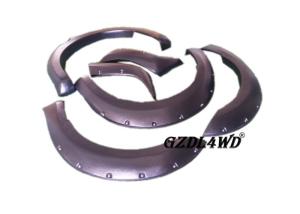 Black Wheel Arch Flares For Ranger 2015 2016 Accessories With Decorative Screws