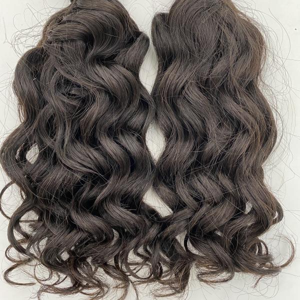 NATURAL WAVE  Cheap Natural  Remy Indian Human Hair Vendor Weave Bundles and wefts