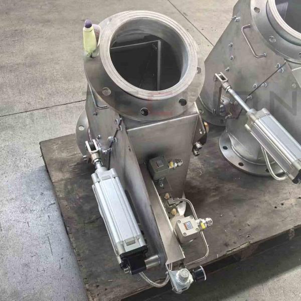 Valve de détournement en acier inoxydable à alimentation par gravité de la plaque d'avalanche