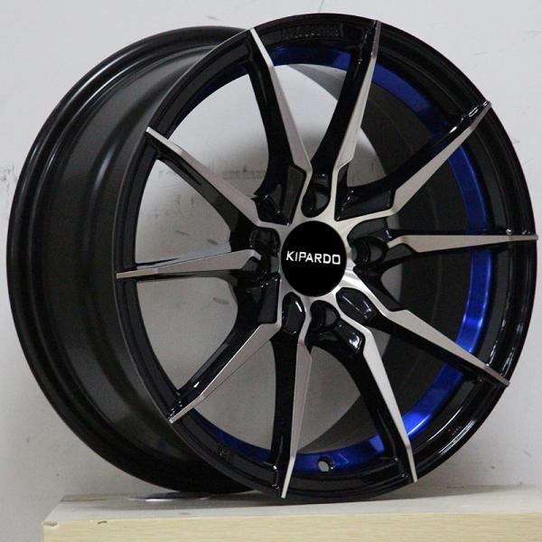 13 Inch 17 Inch Multi Spoke Black Casting Alloy Wheels