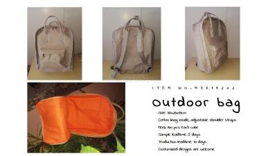 ECO-Friendly washable kraft paper school bag, sports bag, backpack