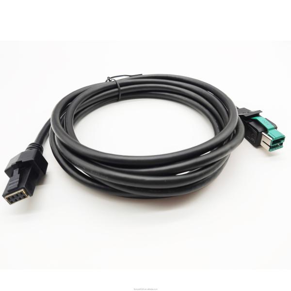 12V 24V питающийся USB принтер кабель 12V к 2X48P 1M-5M UL20276