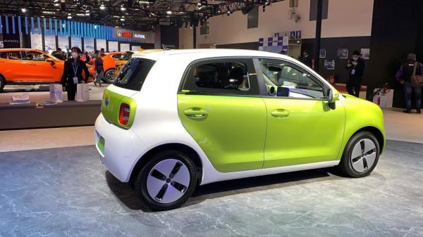 Mini veículos de alta velocidade da movimentação da mão esquerda de New Energy Changcheng Ora R1 dos carros de EV