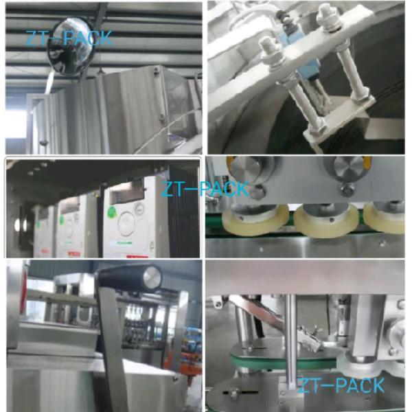 torsión 5000bph de la cápsula de acero inoxidable de la máquina del lacre del tapón de tuerca Tightener