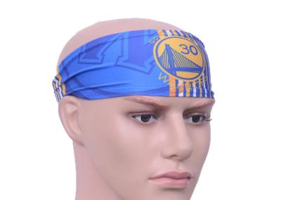 Unisex NBA Authentics Printed Headwear Headbands with Team Golden State Warriors Logo