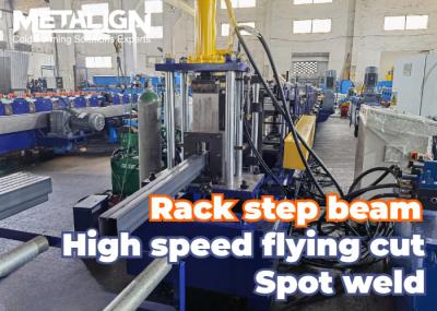 Dual Side Movement Step Beam Roll Forming Machine With Clean End Notching