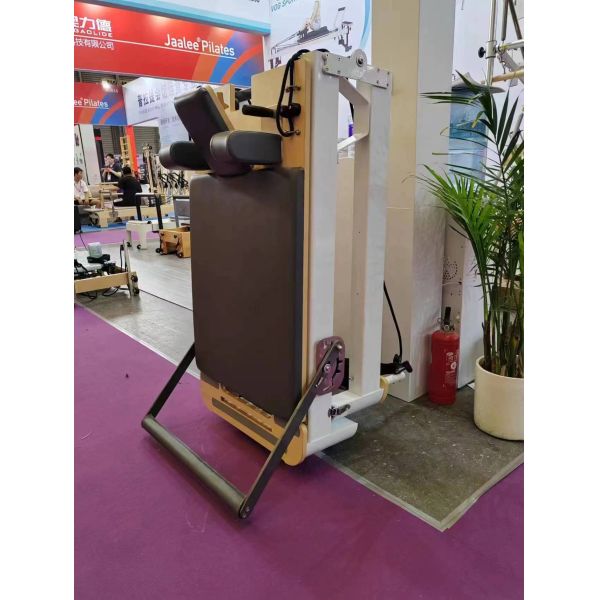 Pec Fold Aluminum Reformer U+PL019S Space Saving Rolling Ergonomic Cushioned