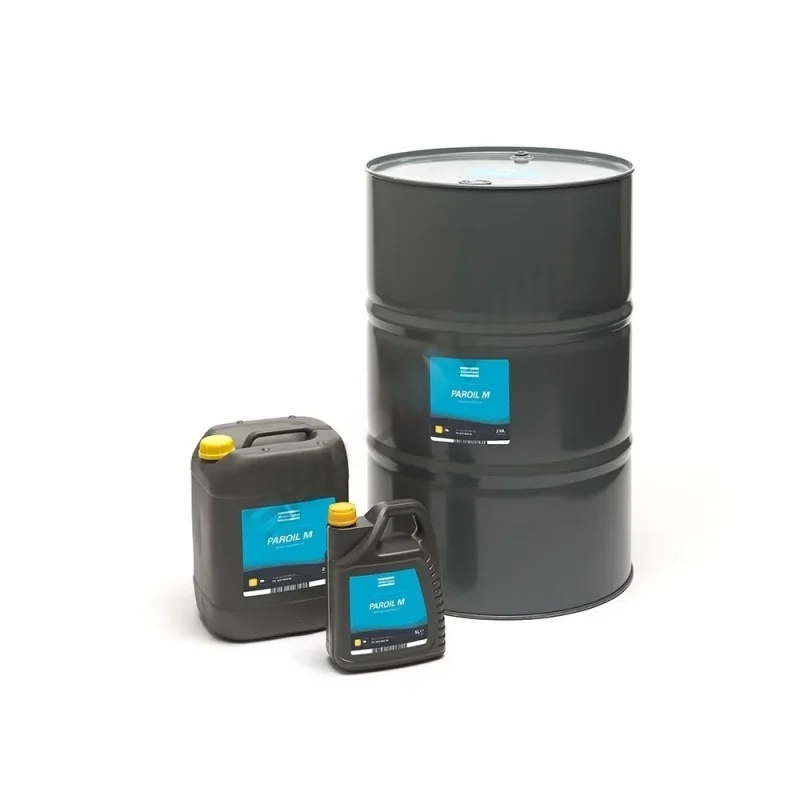 1615594900 Atlas Copco PAROIL M 210L Mineral Air Compressor Oil for 7–12 Bar Single-Stage Portable Screw Compressors