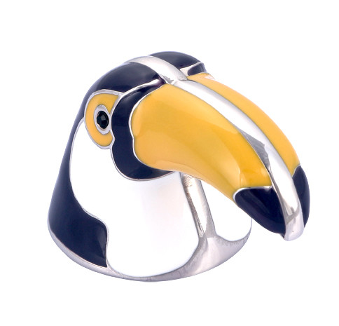 Удобный ключевой цепь для бутылок с пивом в серебре