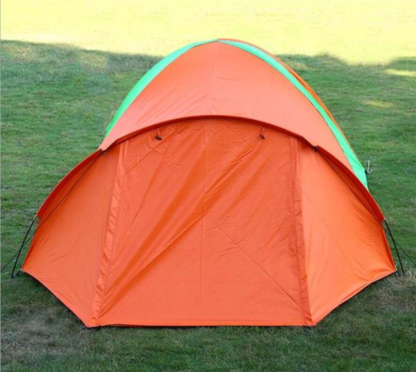 Double Layer Backpacking Tent Windproof Waterproof Dome Tent for Camping Hiking Travel Climbing Easy Set Up Tent(HT6061)