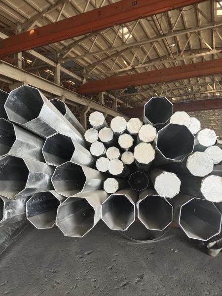 30FT 35FT 40FT Octagonal Steel Tubular Electric Light Pole For Philippines Market