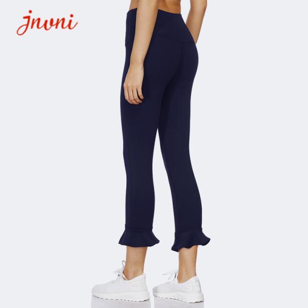 Women'S Bootcut Yoga Pants Capri Pants High-Waist Women'S Tummy Control 4 Way Stretch Workout Pants