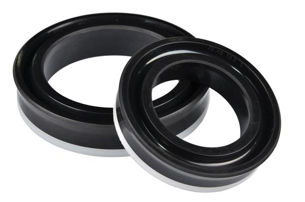 30*45*12mm KYB Piston Rod Seal Pu Nylon Material For Excavator