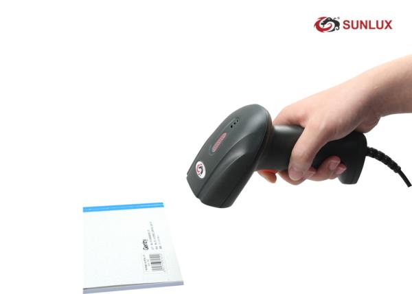 Handfree Automatic Single Laser Scan Black ABS Case Barcode Reader