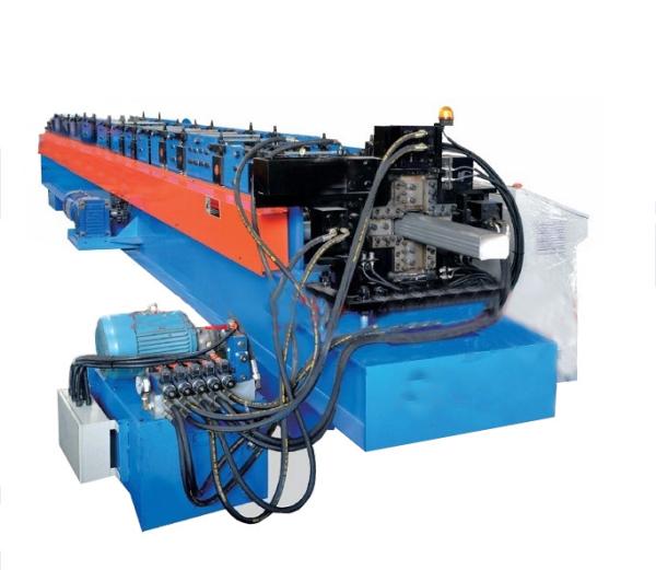 Full Automatic Half Round Rain Gutter Making And Downpipe Roll Forming Machine
