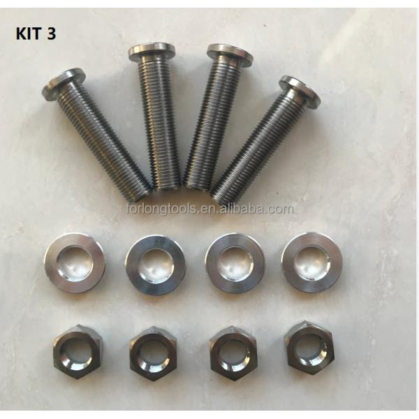 Universal Year N/M Titanium Sprintcar One Nut Radius Rod Bolt Kit for Motorsport Professionals Natural Universal