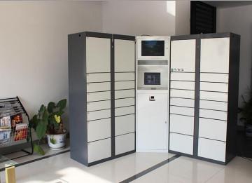 La porte multi électronique adaptée aux besoins du client par des casiers de bagage de supermarché en acier de Winnsen