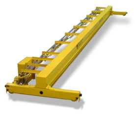 Box Shape Girder Type HD European Low Headroom Single Girder Bridge Crane 5T Power Source Clients Requirments Customized