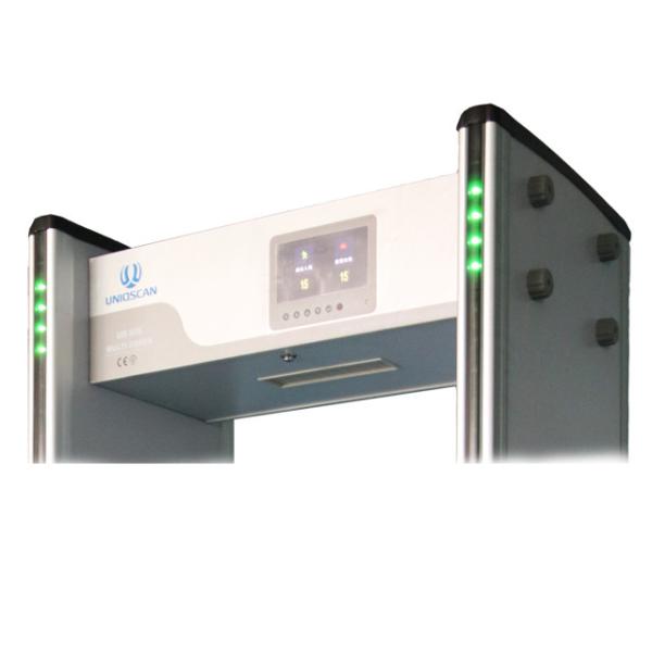 UNIQSCAN UB800 Walk Through Metal Detector 7 Inch Big LCD Screen For Hotel