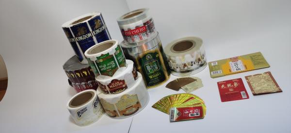 Rótulo de garrafa de vinho durável perfeito de ligação personalizado rótulo de embalagem impermeável