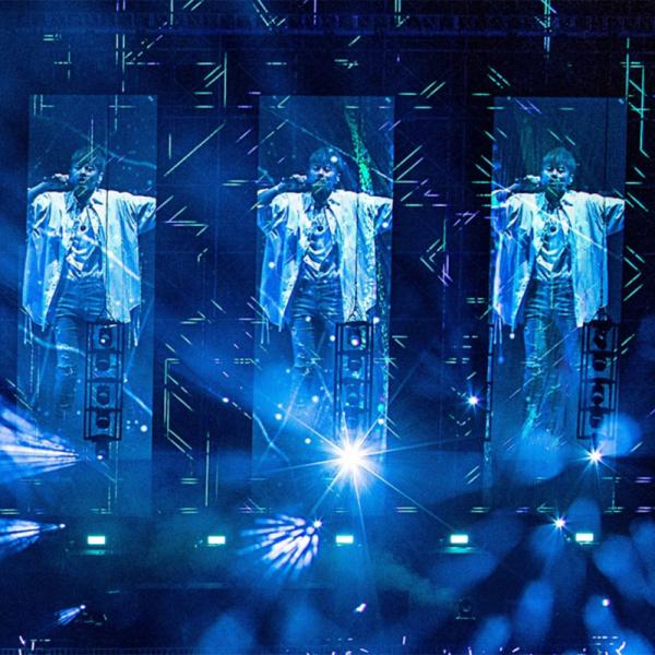 1000*1000 Transparent LED Display Screen high brightness -P5-10 Thin and Bright