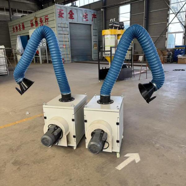 High-Efficiency Welding Fume Extractor with Automatic Cleaning Function