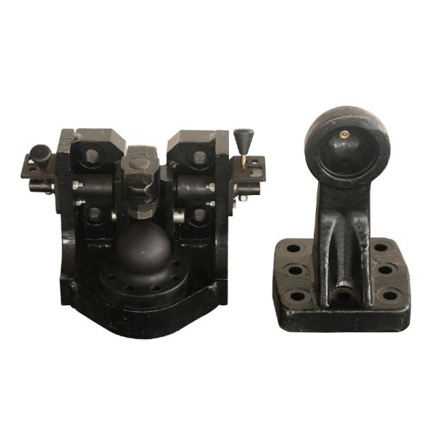Trailer Parts Eye Coupler Trailer Hitch Towing Draw Bar Coupling with 140 KN Towing Capacity