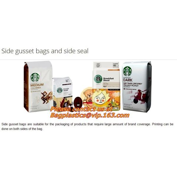 Resealable pouch Bags, slider zipper Foil Bags, Pharmaceutical Packaging, Pet Food Packaging, Tea Packaging