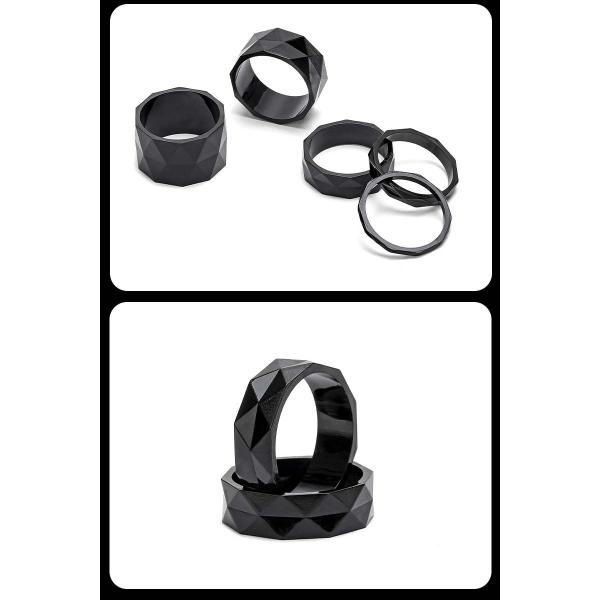 High Strength Carbon Fiber Road Mountain Bicycle Stem Spacers 3/5/10/15/20mm Height