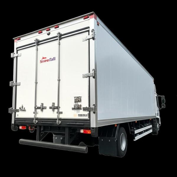Carrosserie de camion frigorifique Snowfall, légère, personnalisable, en PRF