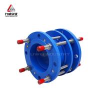 Junção de expansão de aço flexível com flange revestida por epoxi de ferro fundido para tubos