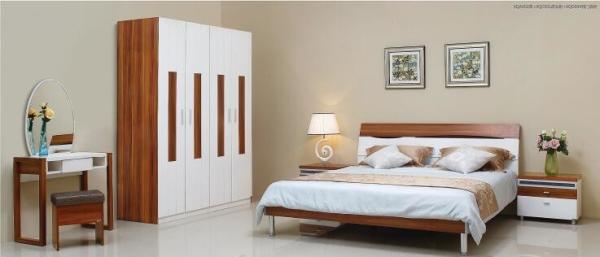 Full Bedroom Sets / Modern Bedroom Furniture Sets Non Toxic - Material