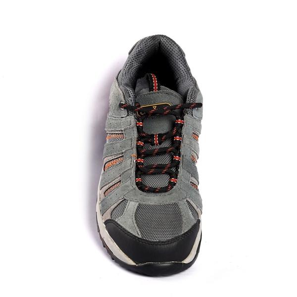 Oil Slip Resistant Shengjie Low Cut Metal Eyelets MD Outsole Microfiber Leather Worker Safety Shoes
