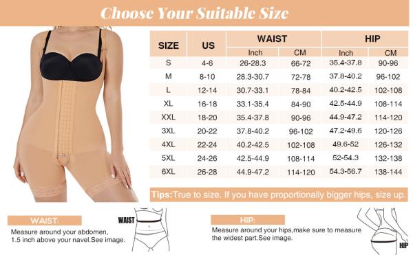 5XL BBL Shapers HEXIN Design Butt Lift Shorts sem costura Shapewear Bodysuit para mulheres