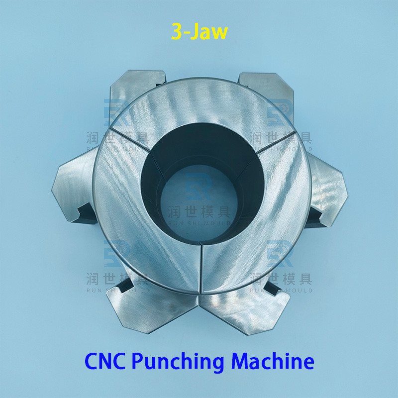 Wear Resistant 3 Jaw Chucks For Integrated Tube Cutting Bending And Punching Machine