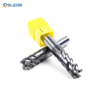 1/2 In Square End Mill 4 Flutes Cutting Tool