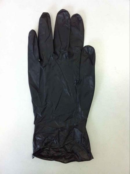 Household Powder Free Vinyl Gloves 240cm Length Transparent / Blue Color