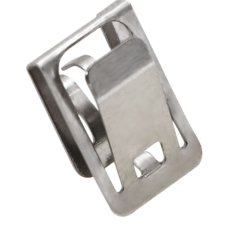 SUS304 Stainless Steel Cable Clasp | Corrosion Resistant Precision Stamped Cable Fastener for PV Systems