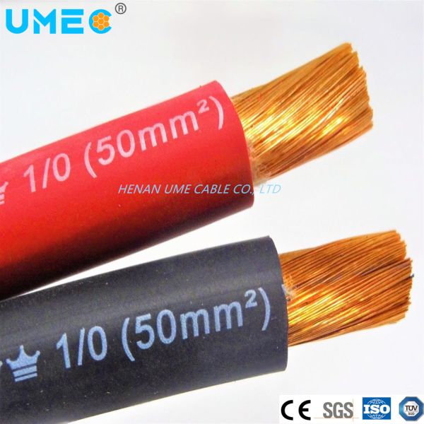 Heavy Duty Industrial Flexible Welding Cable with Oxygen-Free Copper High Flexibility and Oil Resistance