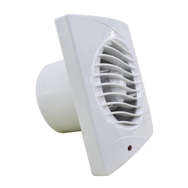 5 Inch 125mm Bathroom Extractor Fan / Plastic Bathroom Ceiling Fans