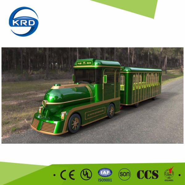 Поезд мест силы 62 бензина мини Trackless 76 KW расклассифицировал одобренный CE силы