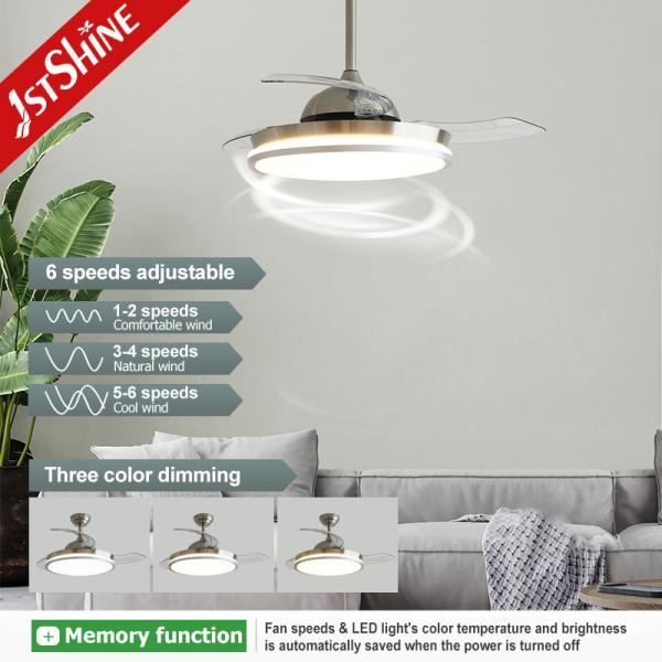 1stshine DC Motor Ventilador de teto A solução definitiva para um espaço silencioso e elegante