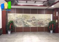 Paredes de división acústicas de Hall Screen Fireproof Sliding Movable del banquete