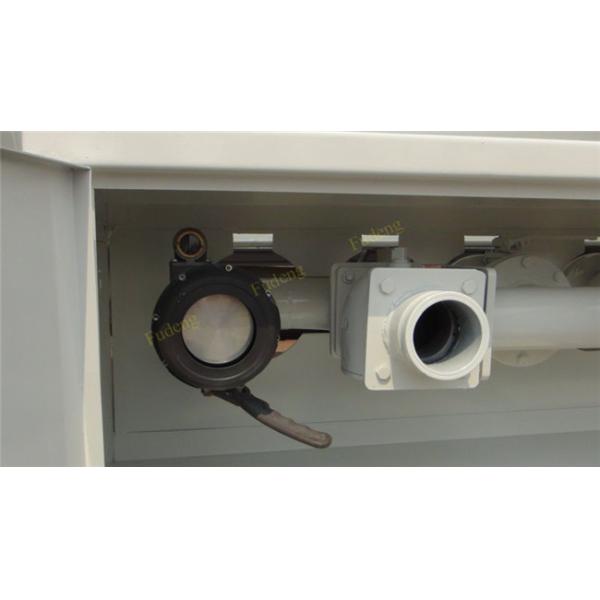 3 Axles 42 CBM Fuel Tanker Semi Trailer FUWA axles diesel tanker trailer for sale