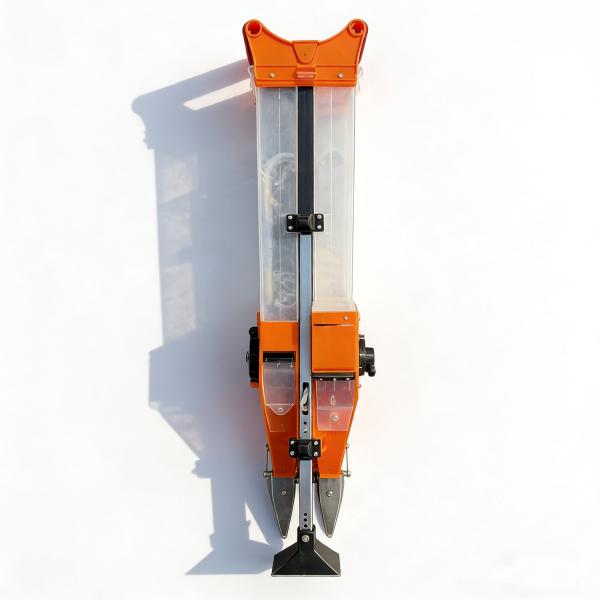 Hand Push Seeder Manual Planter for Corn Soybeans  Single Row Sowing Tool