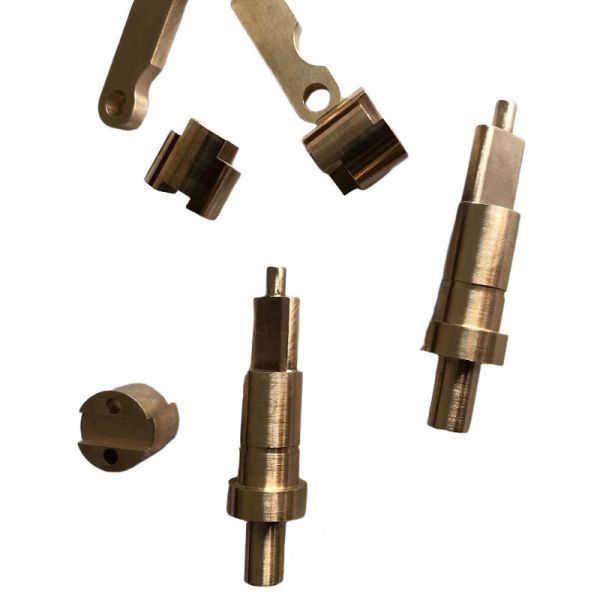 Custom Medical Device Brass CNC Machined Casing with ±0.002~0.005mm Tolerance and ISO9001 Certification