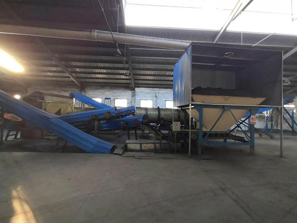 Заболевание производственной линии 380V удобрения позема свиньи органическое анти-